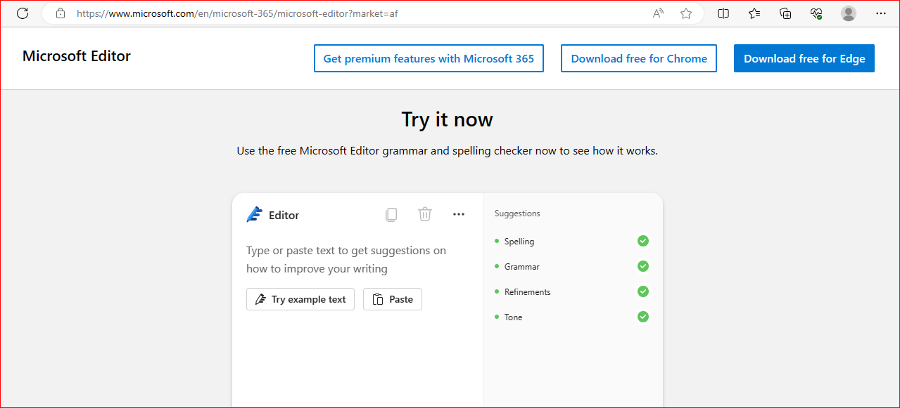 How to download Microsoft Editor and install, worldsocio.PNG