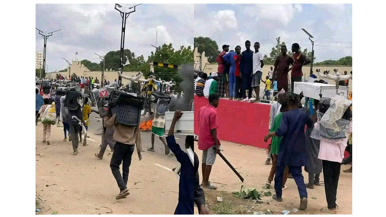 Rioters-Staged-Rampage-Loot-Furniture,-Mattress,-and-Others-At-NCC-Hub-Kano,-2.png